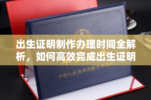 乐亭出生证明制作办理时间全解析，如何高效完成出生证明申请？