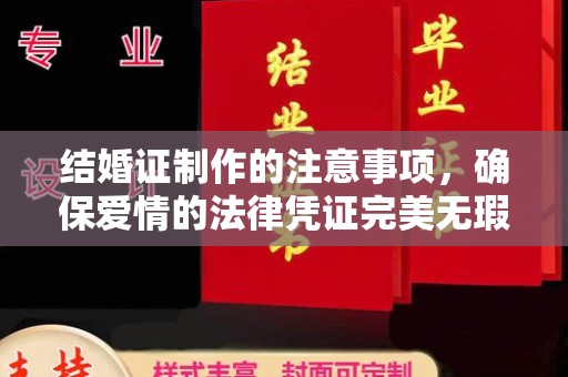 乐亭结婚证制作的注意事项，确保爱情的法律凭证完美无瑕