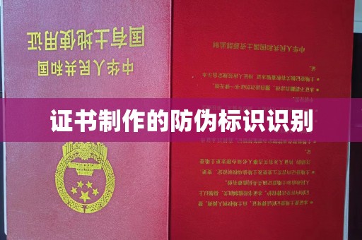 乐亭证书制作的防伪标识识别