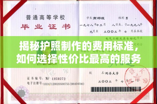 乐亭揭秘护照制作的费用标准，如何选择性价比最高的服务？
