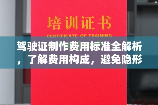 乐亭驾驶证制作费用标准全解析，了解费用构成，避免隐形消费