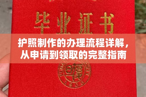 乐亭护照制作的办理流程详解，从申请到领取的完整指南