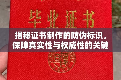 乐亭揭秘证书制作的防伪标识，保障真实性与权威性的关键
