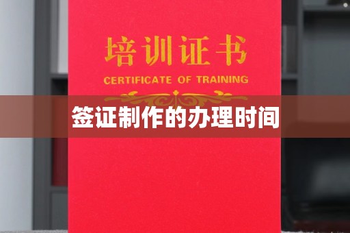乐亭签证制作的办理时间